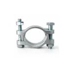 Abrazaderas de Doble Perno en Hierro-60 pie/lbs, Dixon