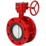 Válvula Mariposa Doble Brida 250PSI Cuerpo en Hierro Dúctil y Disco en Hierro Dúctil (Recubierto en Nylon11)