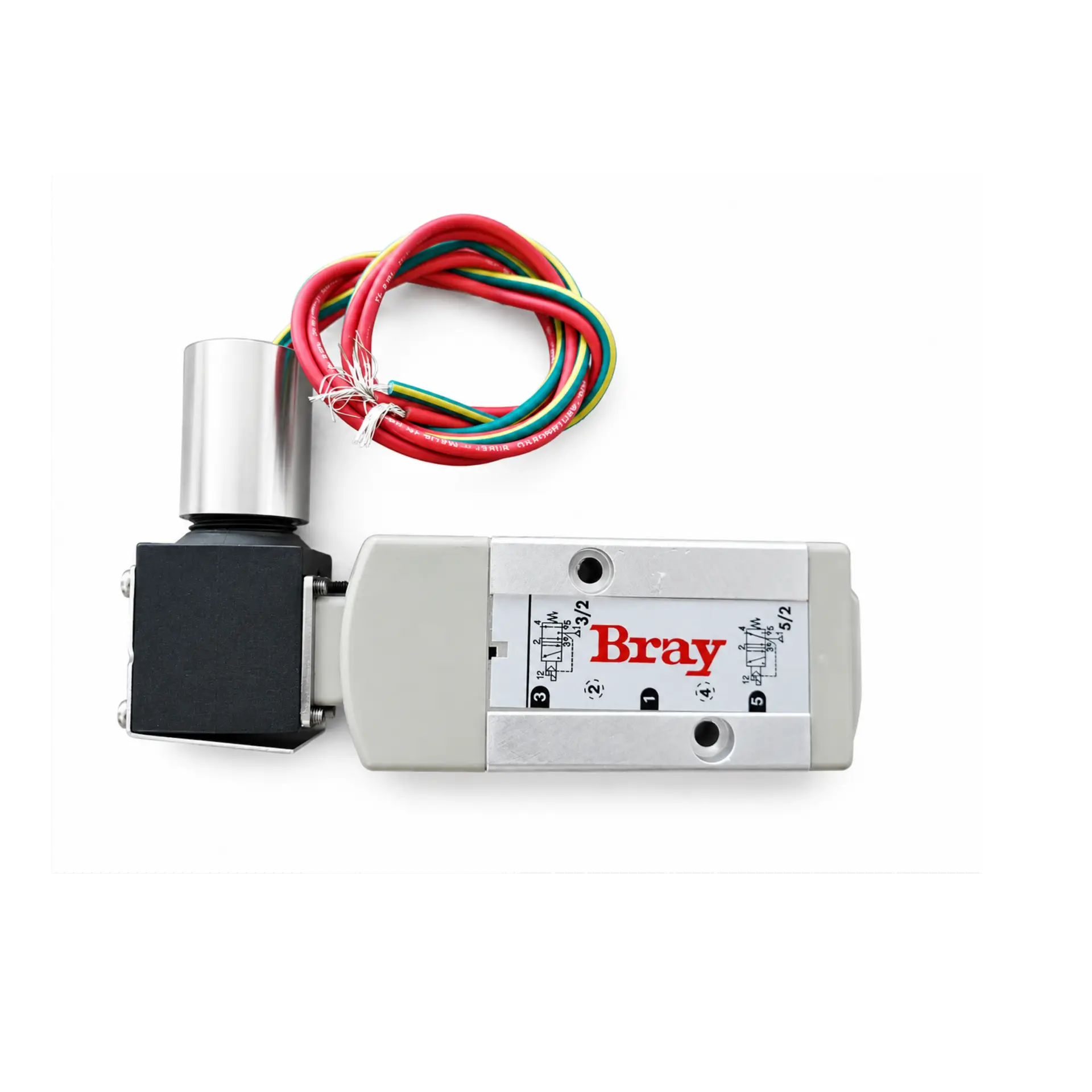 Válvula Solenoide de Montaje Directo para Actuadores Neumáticos, NEMA 1/2 NTP, Bray