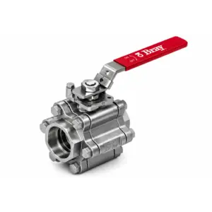 Válvula de Bola-3 Piezas, 2200 PSI CWP, Bray
