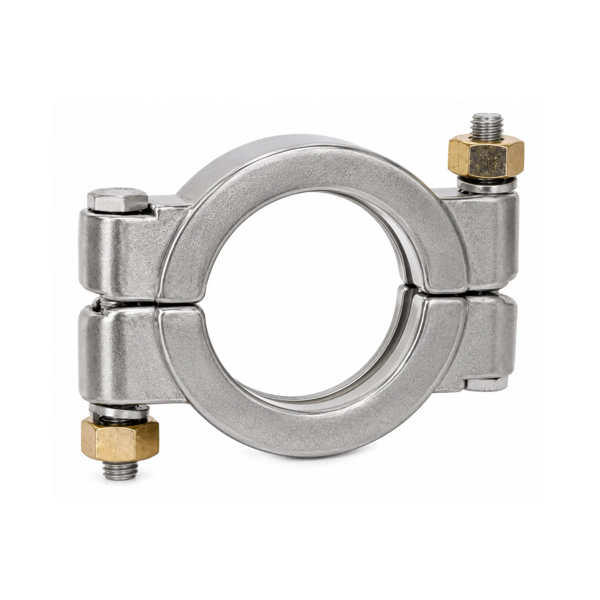 Abrazadera Sanitaria Clamp de Pernos en Acero Inoxidable 304, Dixon