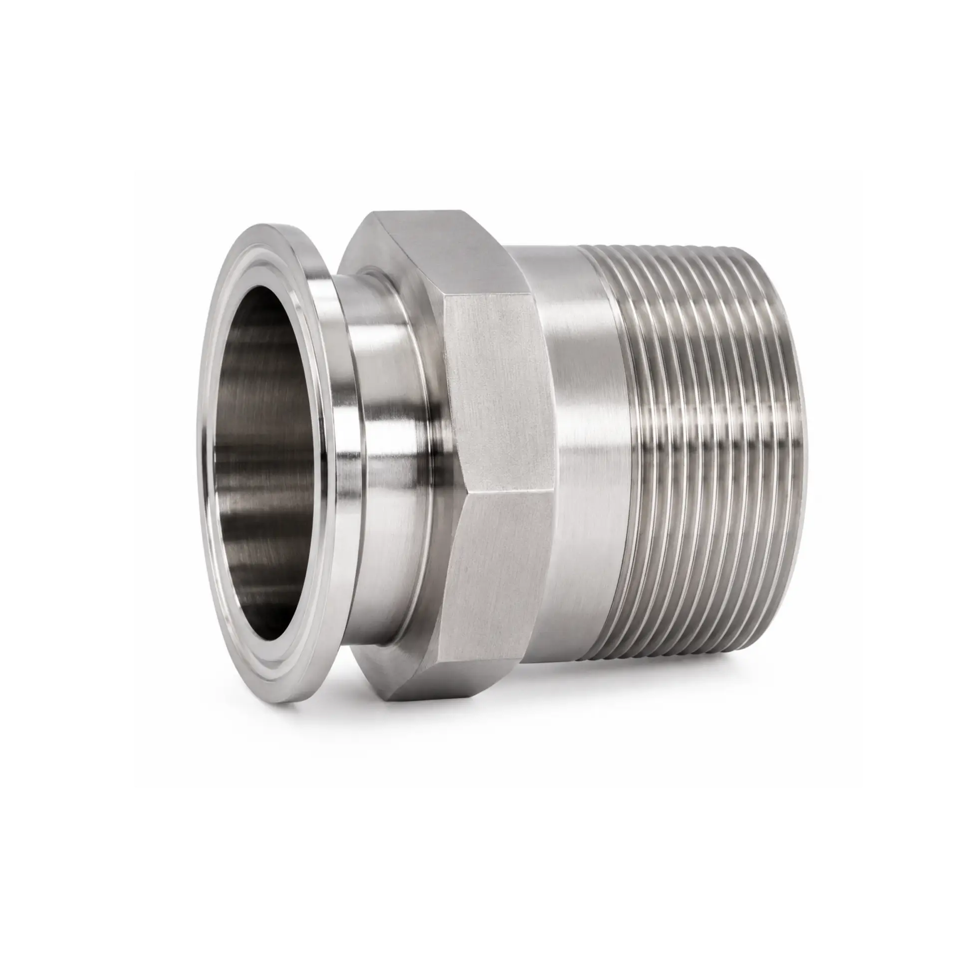 Adaptador Sanitario Clamp Macho NTP de Abrazadera en Acero Inoxidable, Dixon