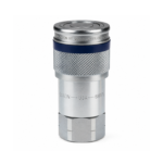 Cople Hidráulico Tipo HT, Cara Plana-Rosca Hembra O-Ring de 3/4" en Acero, Dixon