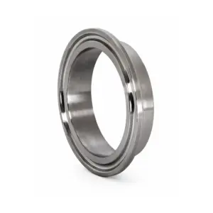 Férula Sanitaria Clamp Corta Soldable de Acero Inoxidable, Dixon