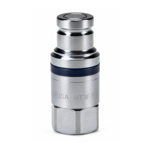 Niple Hidráulico Tipo HT, Cara Plana-Rosca Hembra O-Ring de 3/4" en Acero, Dixon