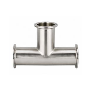 TEE  Sanitaria Clamp de Acero Inoxidable, Dixon